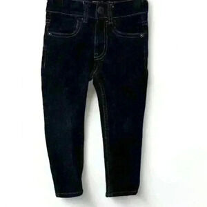 OshKosh B'gosh Girls Dark Wash Skinny Jeans Adjustable Waist-Size 2T